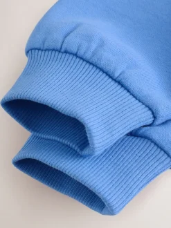 Kobaltblauw - Baby joggingromper (0mnd-3jr)