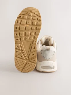 Koeienprint - Lace-up Bubble Trainers