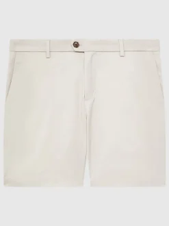 Krijtkleur - Reiss - Wicket S - Casual korte chinoshort