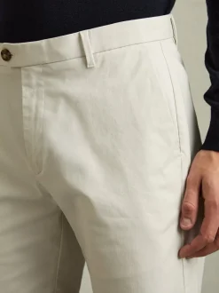 Krijtkleur - Reiss - Wicket S - Casual korte chinoshort