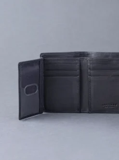 Lakeland Leather Stitch Tri-Fold Portemonnee
