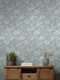 Landelijk behang met bloemenprint 10M