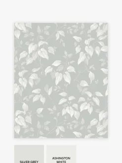 Landelijk behang met bloemenprint 10M