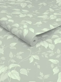 Landelijk behang met bloemenprint 10M