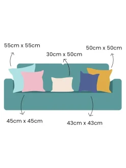 Laura Ashley - Belvedere - Vierkant kussen