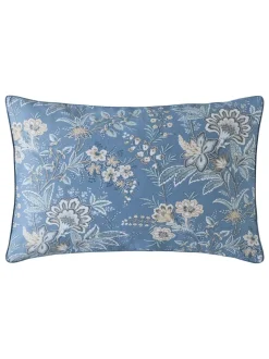Laura Ashley 100% Cotton Sateen 200 Thread Count Marlbrook Duvet Cover and Pillowcase Set