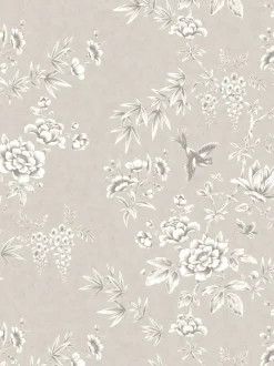 Laura Ashley 100% Cotton Sateen 220 Thread Count Rowsham Garden Duvet Cover and Pillowcase Set