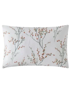 Laura Ashley 100% katoensatijn 200 thread count Pussy Willow Dekbedovertrek- en kussensloopset