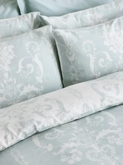 Laura Ashley 100% katoensatijn 200 -draads Josette dekbedovertrekset met kussenslopen