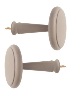Laura Ashley 1 paar houten gordijnhouders