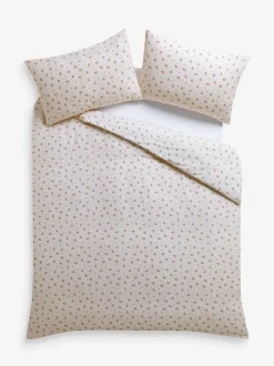 Laura Ashley Aylesmore Cotton Gauze Duvet Cover and Pillowcase Set