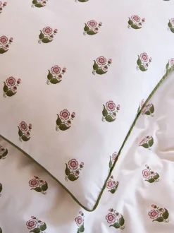 Laura Ashley Beauchamp Floral 100% Cotton Duvet Cover and Pillowcase Set