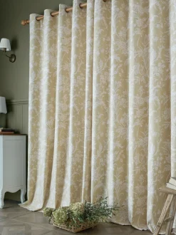 Laura Ashley Lloyd ringgordijnen met voering