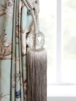 Laura Ashley Loren glazen embrasse met kwastjes