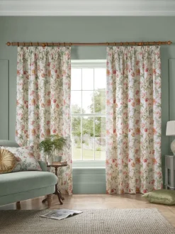 Laura Ashley Rosalind Headertape Curtains