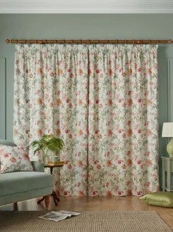 Laura Ashley Rosalind Headertape Curtains