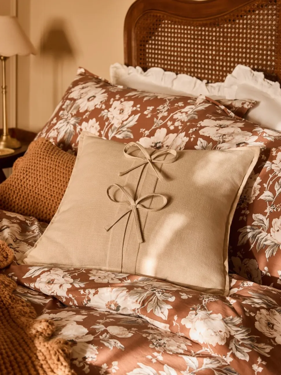 Laura Ashley Sasha Bow Cushion