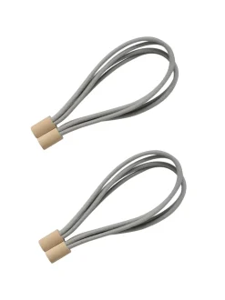 Laura Ashley Set of Two Adelie Magnetic Tiebacks