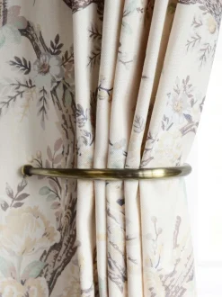 Laura Ashley Set of Two Ball End Curtain Holdbacks