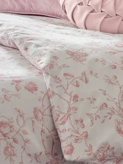 Laura Ashley set van 200-draads Aria dekbedovertrek en kussensloop