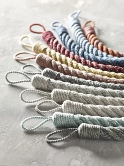 Laura Ashley set van twee Felton touwbandjes met strik aan de achterkant