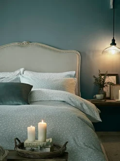 Laura Ashley Supersoft 100% Brushed Cotton Campion Duvet Cover and Pillowcase Set