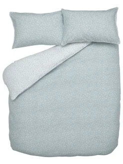 Laura Ashley Supersoft 100% Brushed Cotton Campion Duvet Cover and Pillowcase Set