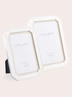 Laura Ashley Wren verzilverde fotolijst met imitatieparel en glitter