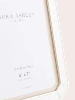 Laura Ashley Wren verzilverde fotolijst met imitatieparel en glitter