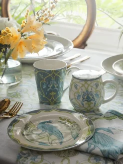 Laurence Llewelyn-Bowen Palm Court Porcelain Mug and Tray Set