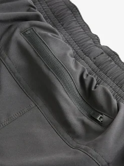 Leisteen grijs - 5 inch - Active sportschoolshort
