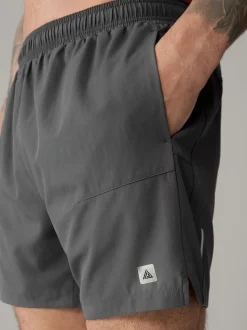 Leisteen grijs - 7 inch - Active sportschoolshort
