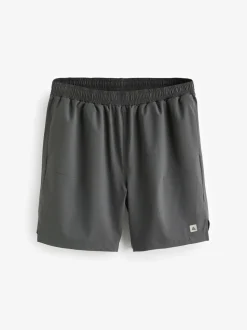 Leisteen grijs - 7 inch - Active sportschoolshort