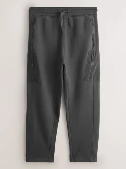Leisteen grijs - Garment Wash Utility Style Joggers
