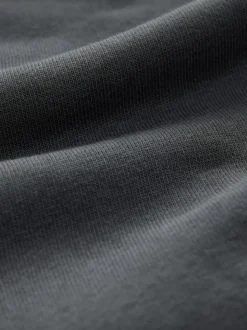 Leisteen grijs - Hoodie met grafische print