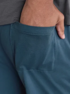 Leisteen grijs - Jersey pyjama met korte mouwen