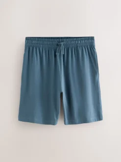 Leisteen grijs - Jersey pyjama met korte mouwen