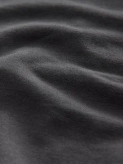 Leisteen grijs - Lichte hoodie met rits
