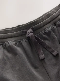 Leisteen grijs - Met boorden - Loopback Soft Touch Cuffed Joggers