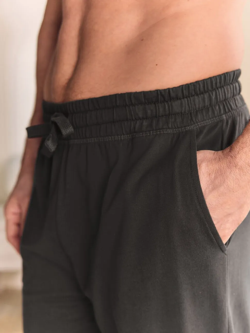 Leisteen grijs - Open - Loopback Soft Touch Cuffed Joggers