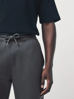 Leisteen grijs - Slim Fit - Slim Fit Brushback Heavyweight Joggers