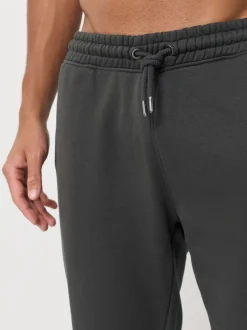 Leisteengrijs/marineblauw - Slim Fit Brushback Heavyweight 2 Pack Joggers