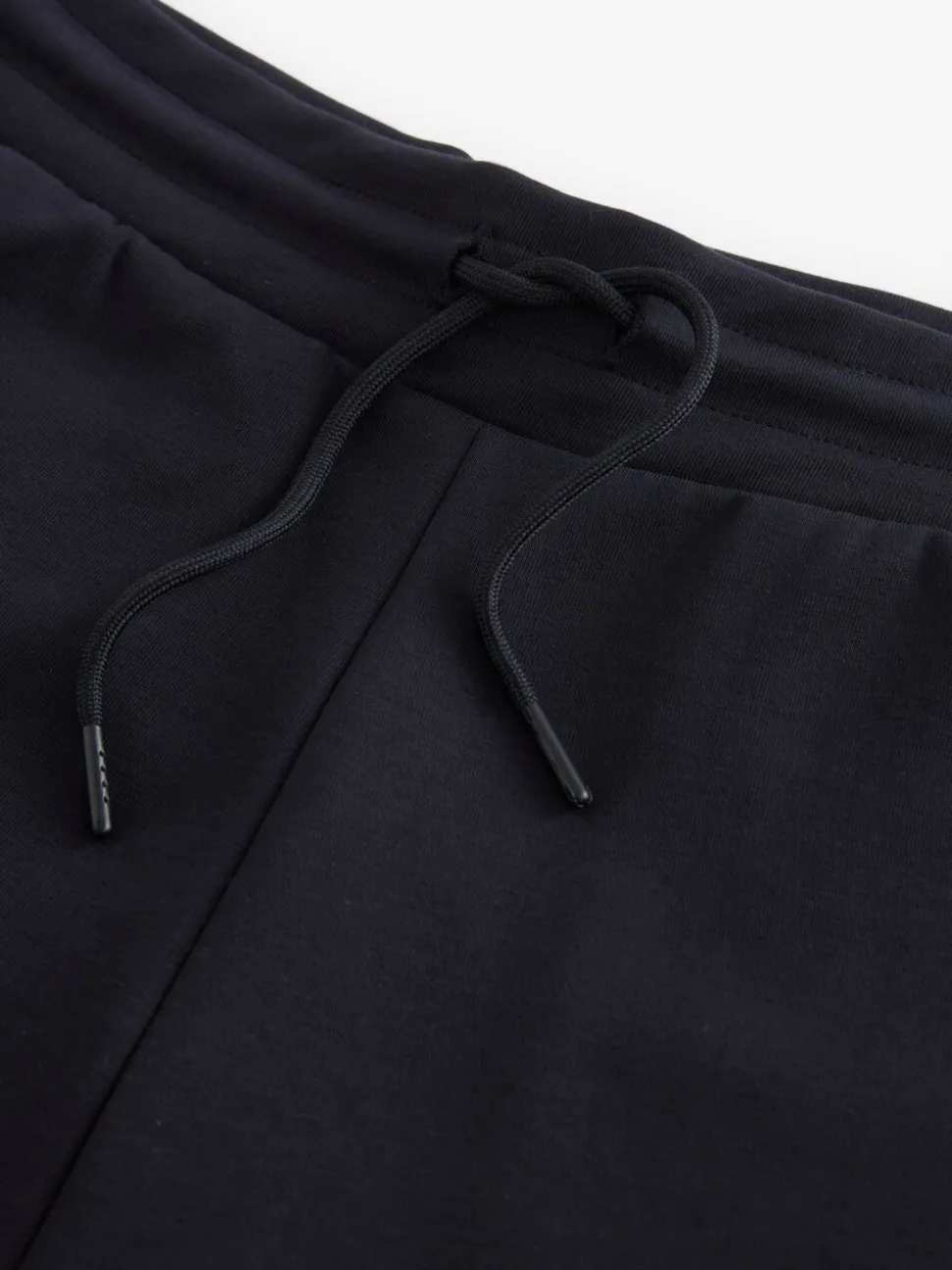 Leisteenkleurig/marineblauw - 2 jersey shorts met ritszakje