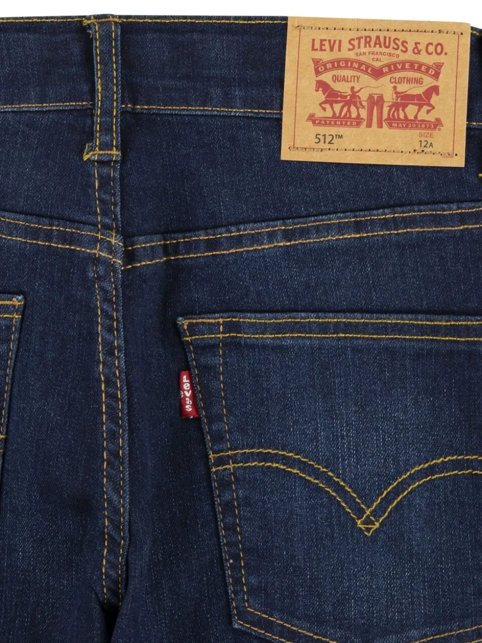Levi's® 512™ slim-fit jeans met taps toelopende pijpen