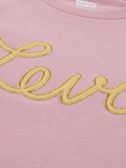 Levi's® Appliqué Logo Long Sleeve Top