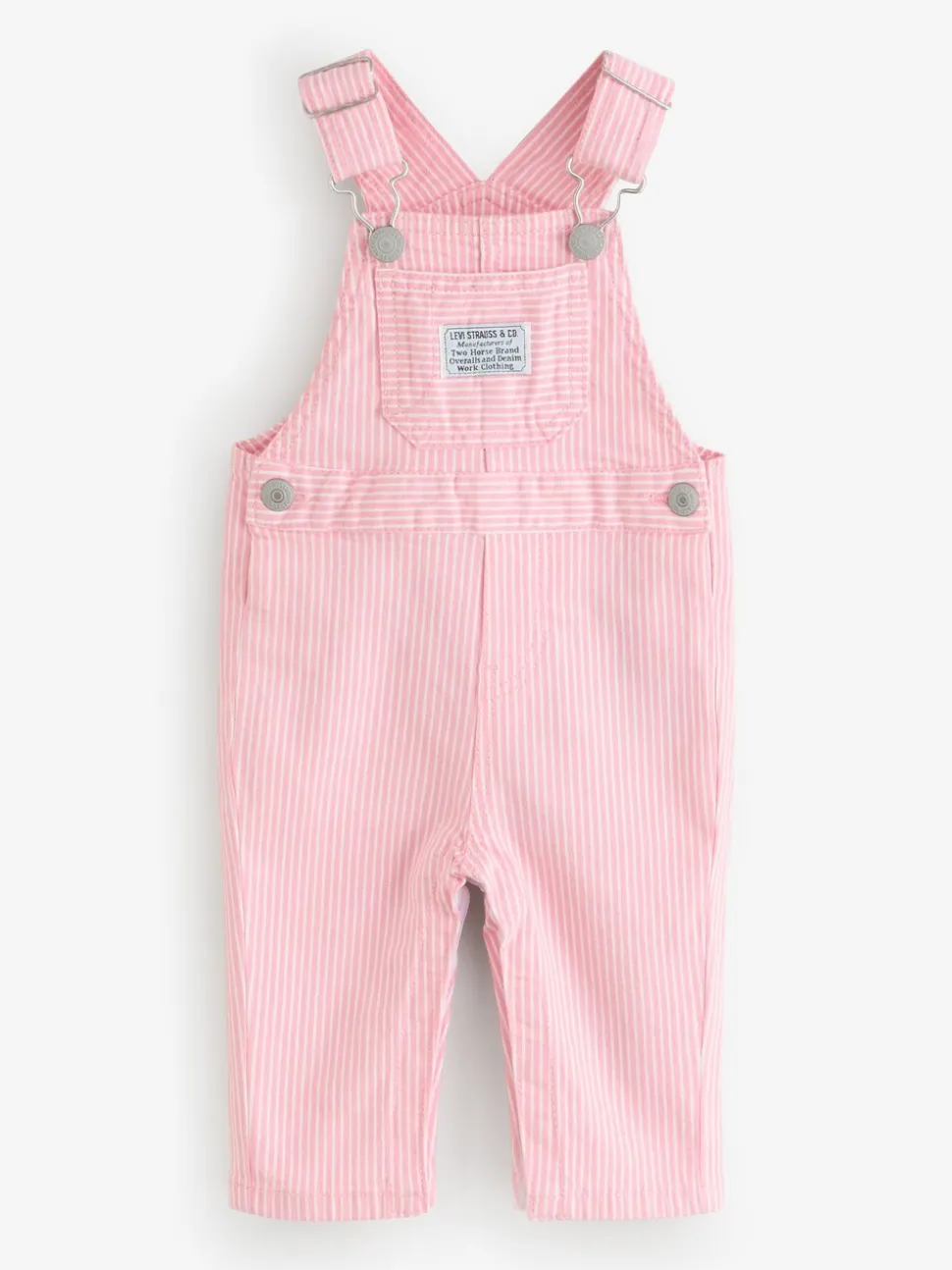 Levi's® Baby Logo Pinstripe bretelbroeken