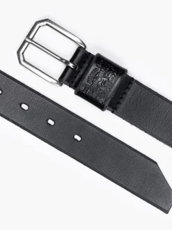Levi's® riem met brede lus en Twee Paarden-logo
