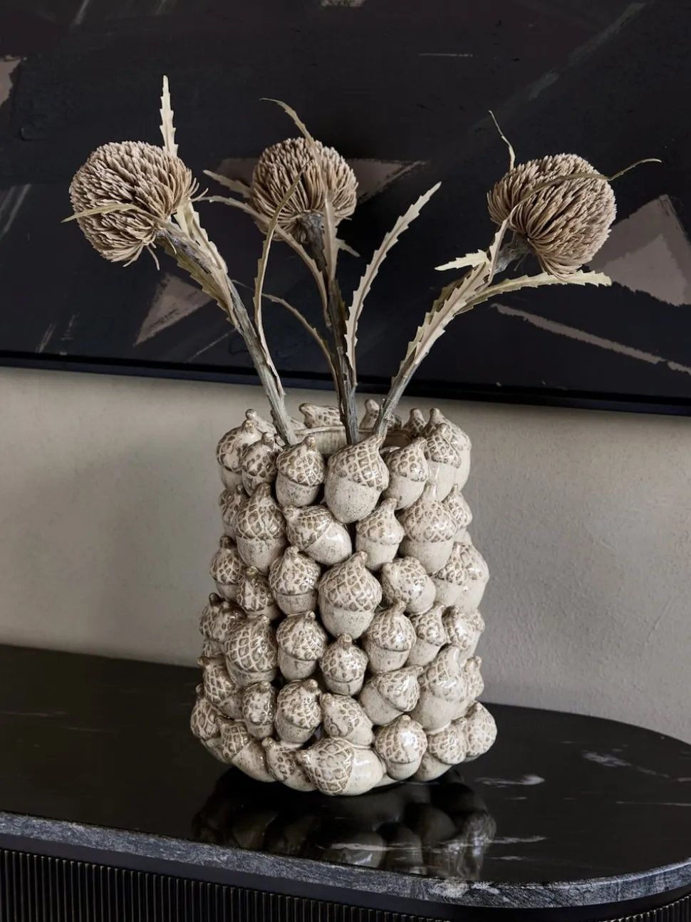 Libra Interiors Acorn Cluster Vase