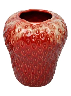 Libra Interiors Berry Glaze Vase Large