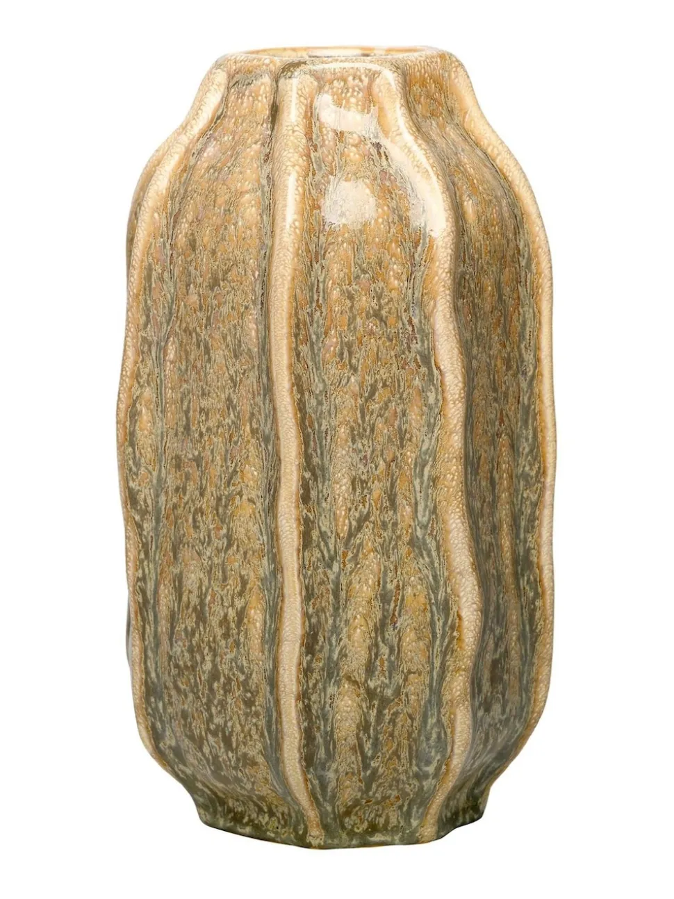 Libra Interiors Colston Reactive Glaze Vase Large